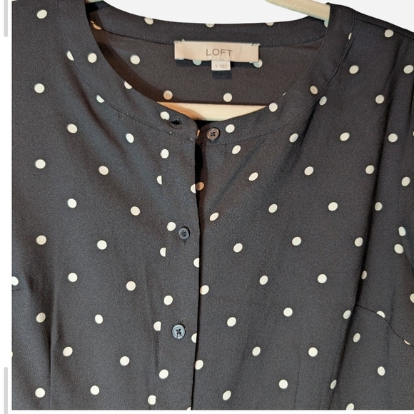 Pre-owned Polka Dot Black Dress - Picture 4 of 7